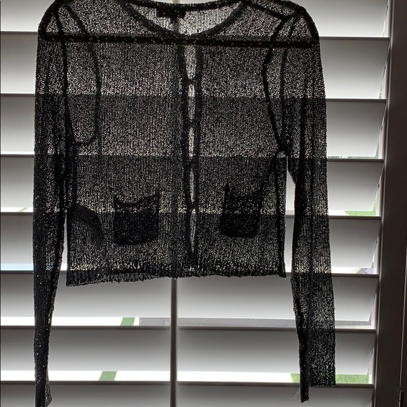 Adolfo Domínguez Silk Cardigan - Picture 4 of 4